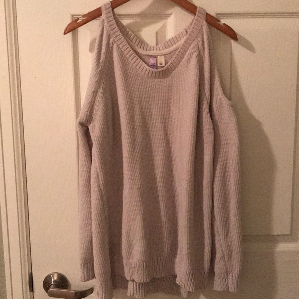 Ivory Chenille Sweater